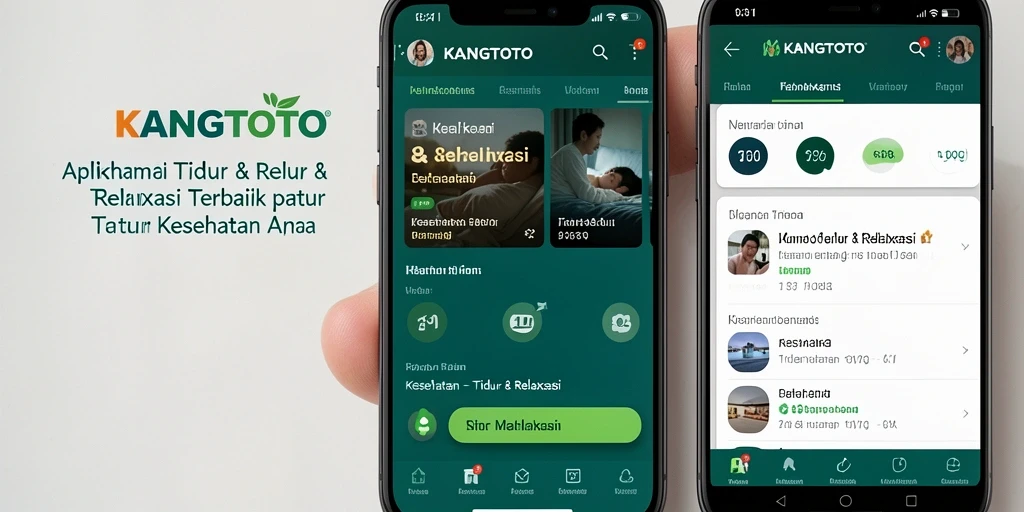 Antarmuka pengguna KANGTOTO yang menawan dan menenangkan.