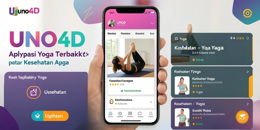 Tampilan antarmuka aplikasi UNO4D dengan fitur Yoga yang mudah digunakan.