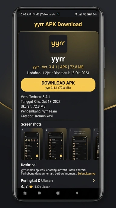 Unduh dan Instal APK yyrr untuk Android di Indonesia